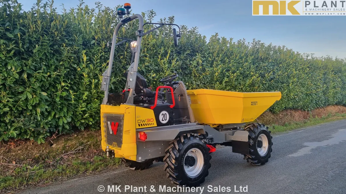 2023 Wacker Neuson DW30S (DW 30 S) Site Dumper - Image 3