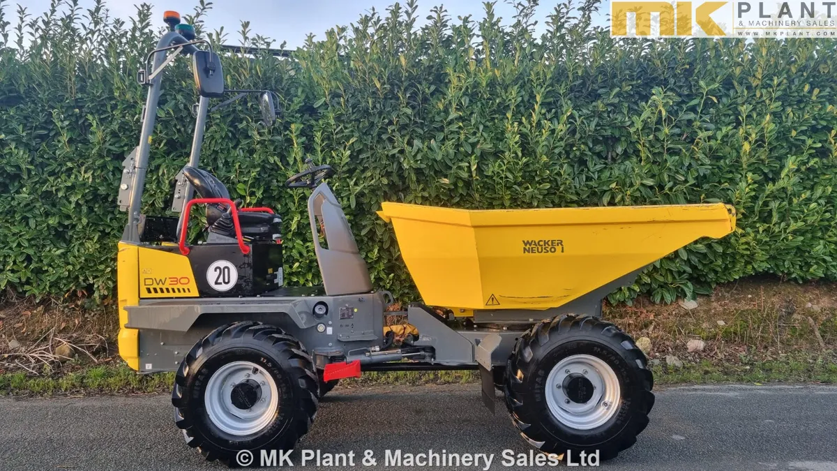2023 Wacker Neuson DW30S (DW 30 S) Site Dumper - Image 4
