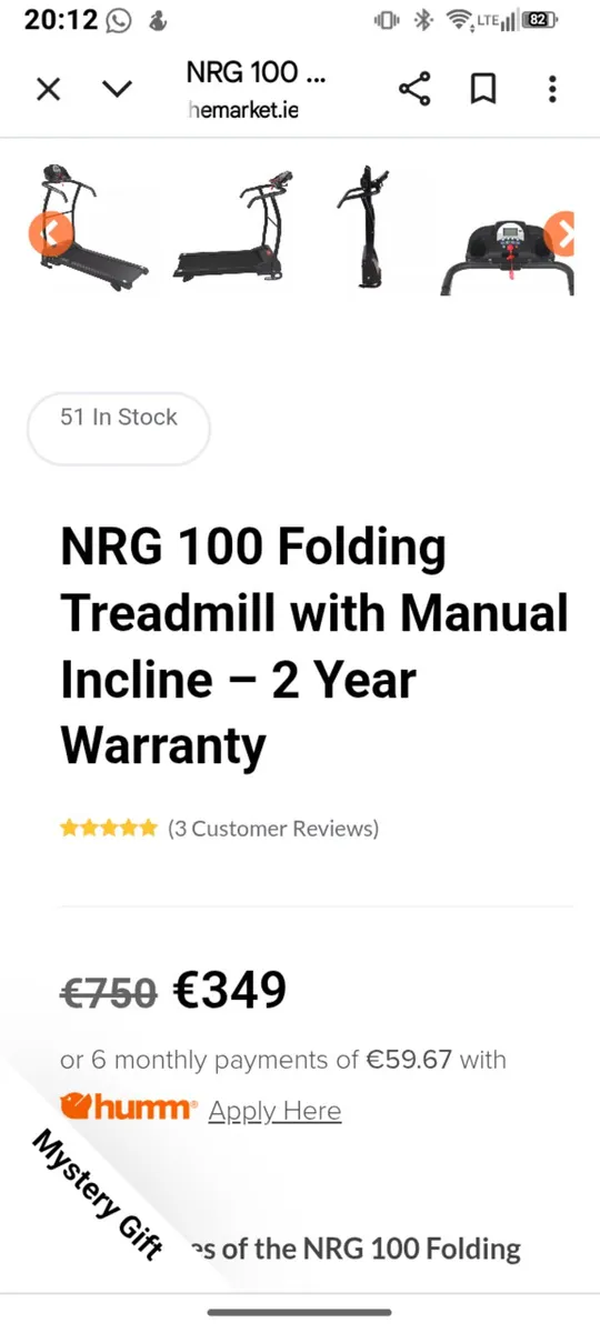 Threadmill NRG 200 - Image 2