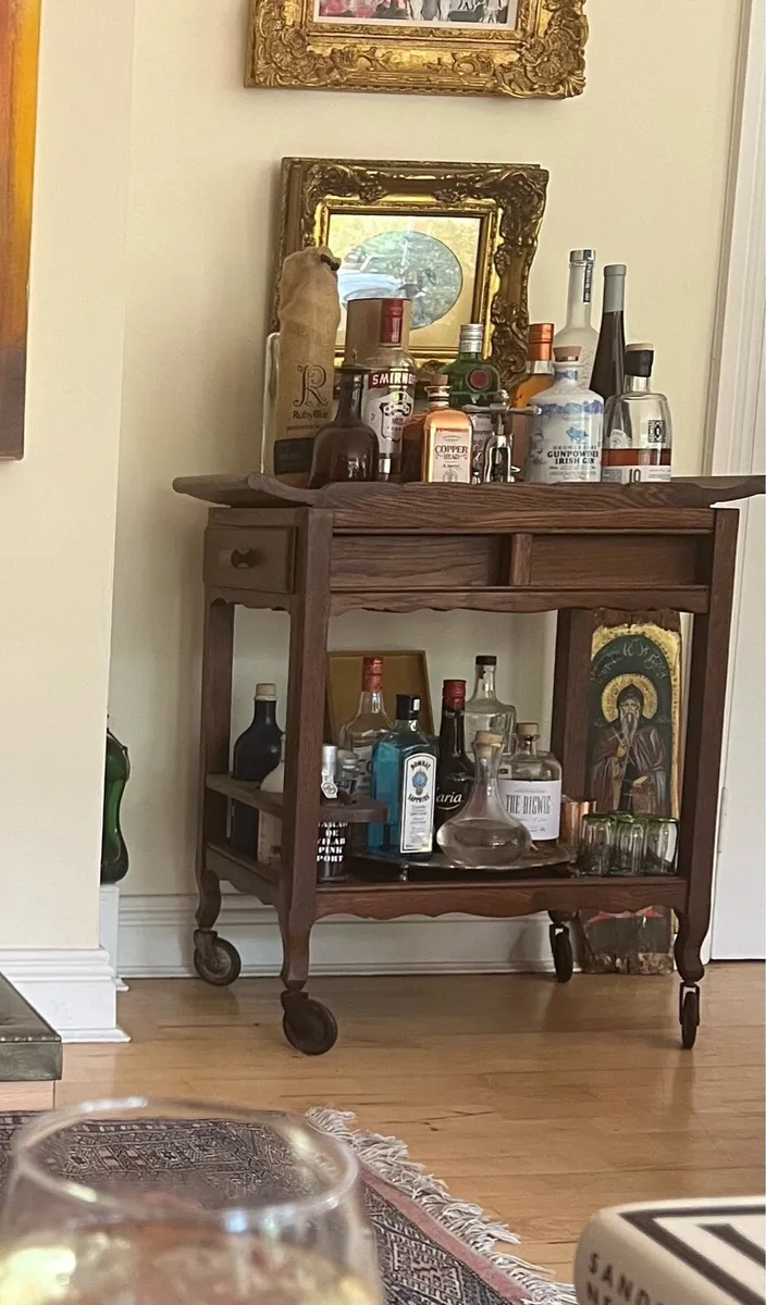Mid century drinks trolley - Image 1