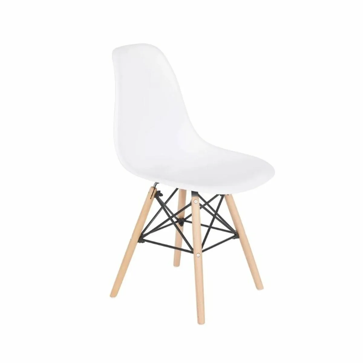 Nordic Rectangle Dining Table & 4 Chairs - Image 3