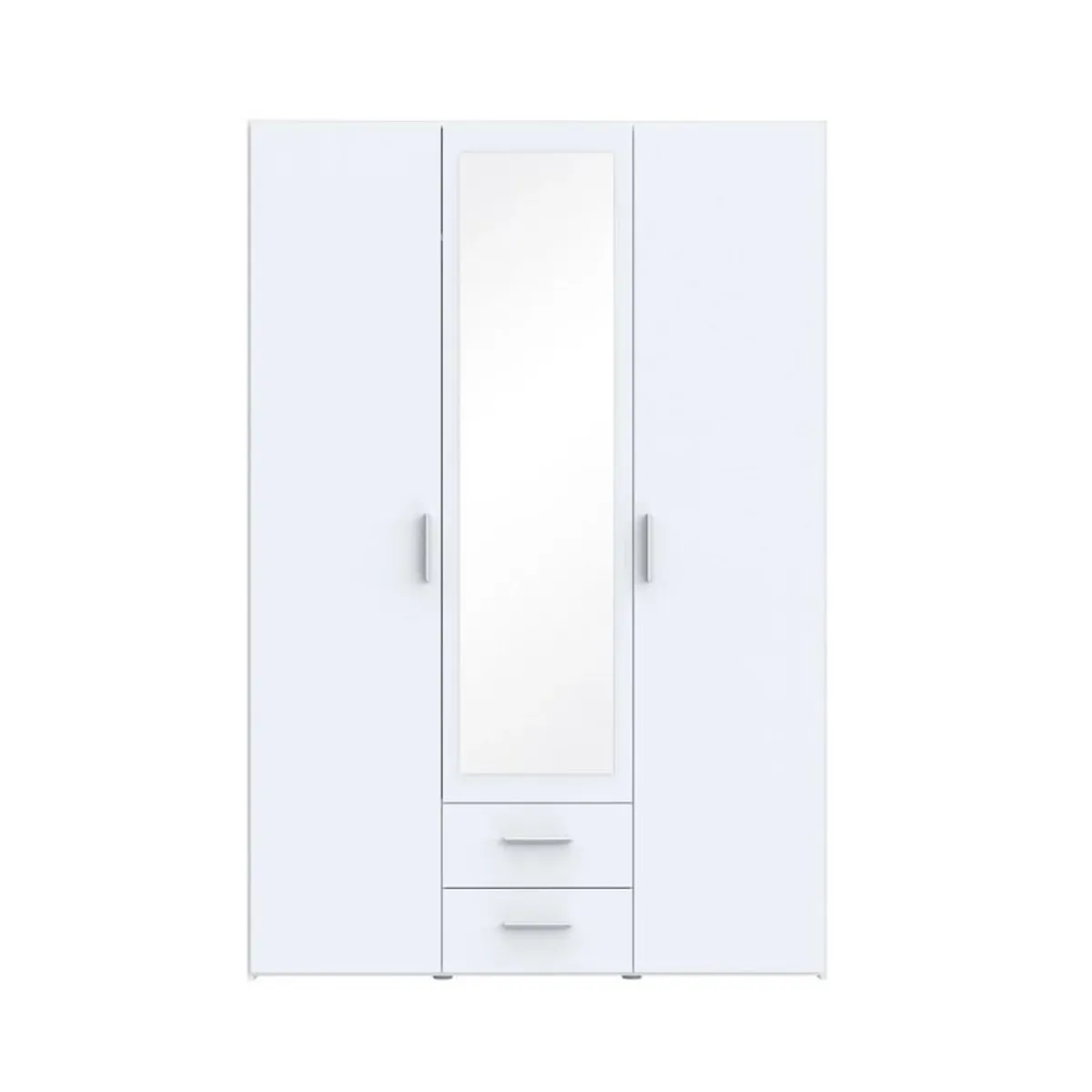 Premium 3-Door Wardrobe with Mirror & Drawers - Stylish & Practical - Image 4