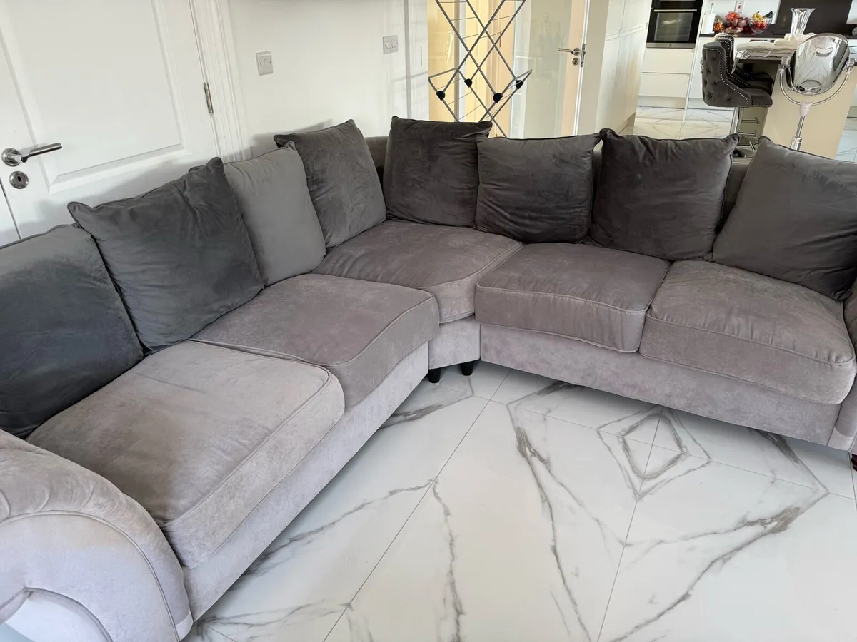 grey couch for sale Limerick - Image 4