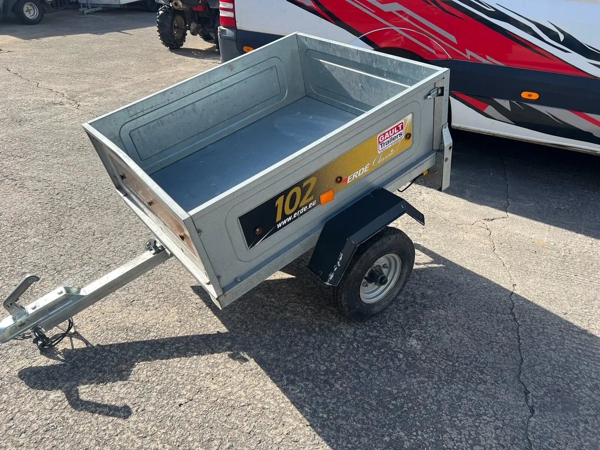 Erde 102 Car Trailer - Image 1
