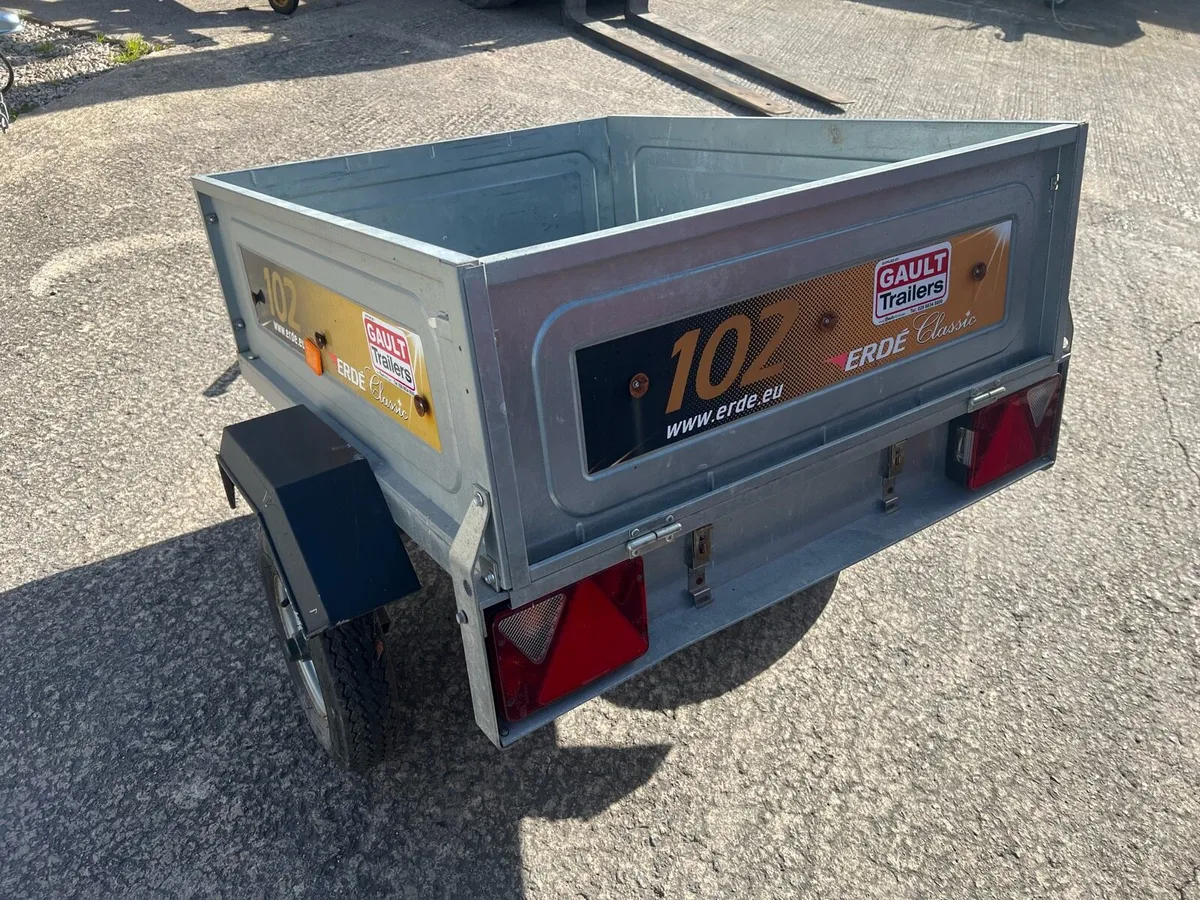 Erde 102 Car Trailer - Image 3