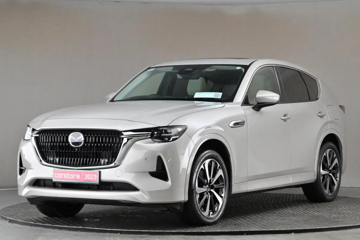 Mazda CX-60 3.3 D 254BHP AWD Takumi  white Nappa - Image 3