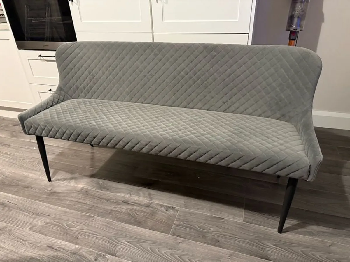 4 Dining by Chair and matching Bench - Image 1