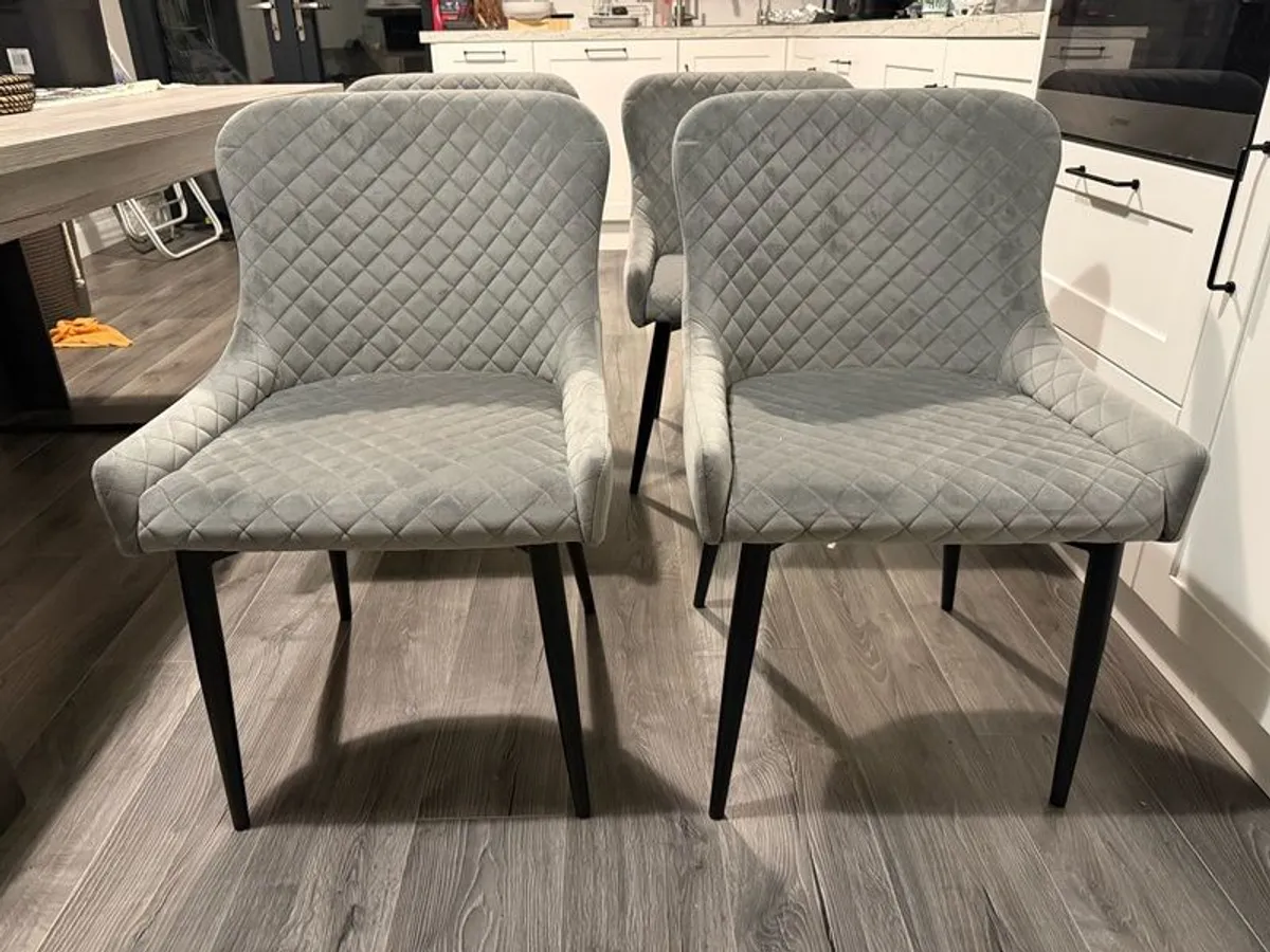 4 Dining by Chair and matching Bench - Image 2