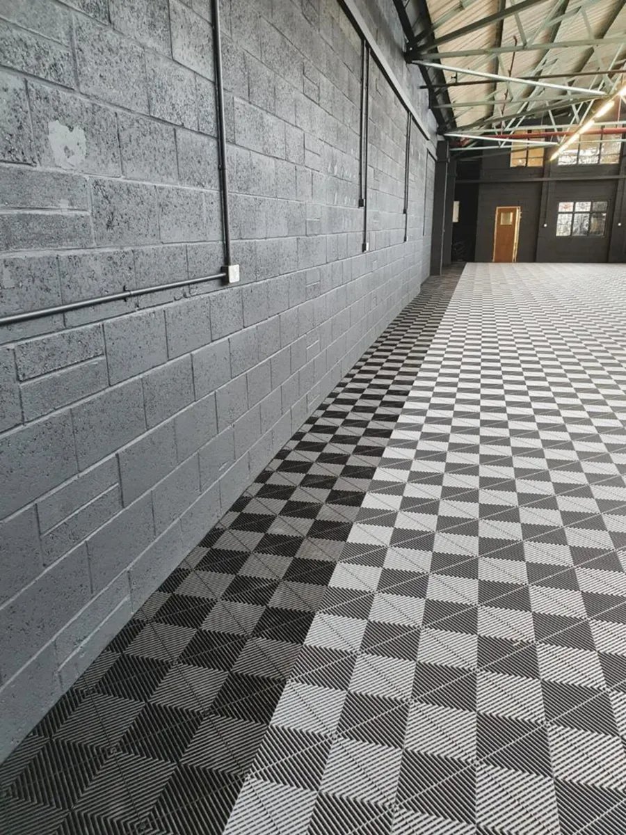 Tuff Tile Flooring Tiles Garage Showroom Shop Gym - Image 4