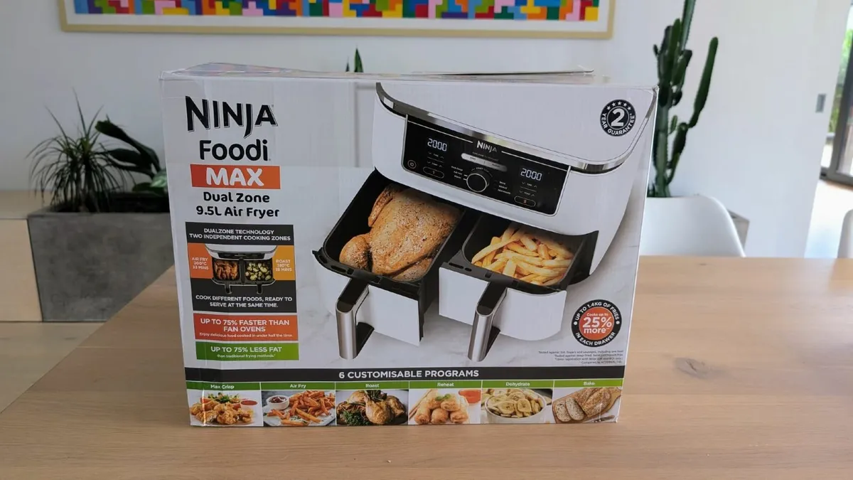 Brand New NINJA Foodi MAX Dual Zone 9.5l Air Fryer - Image 1