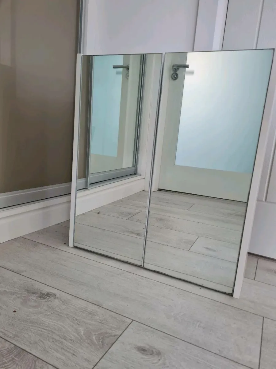 Mirrored Bathroom cabinets - Image 1