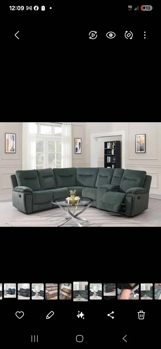 Brand new finley recliner corner unit reduced