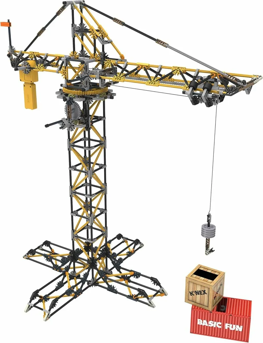 K'NEX Building Set Controlled Crane - 817 pc LIMIT - Image 1