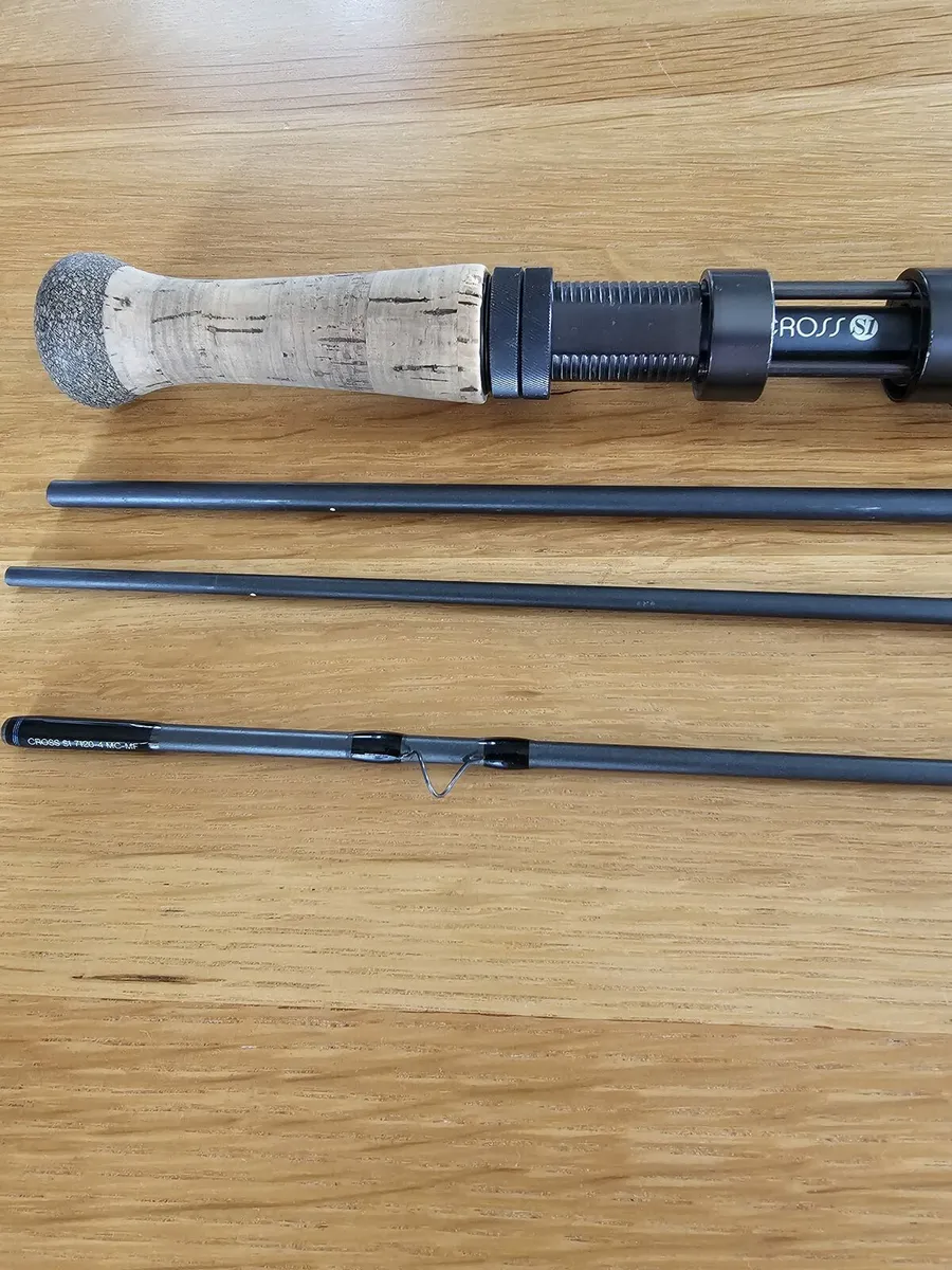Salmon fly rod and reel - Image 1
