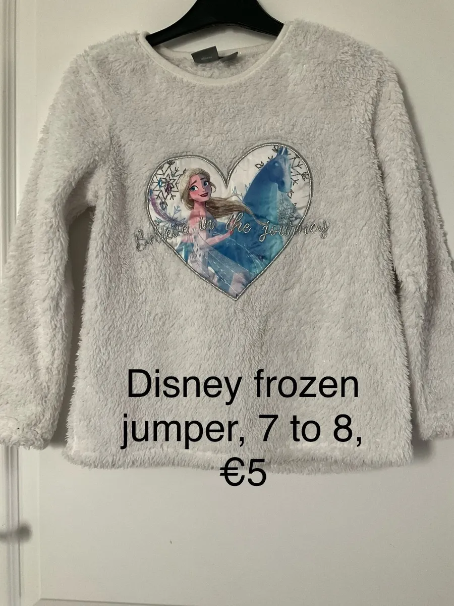 Disney frozen jumper, 7 to 8
