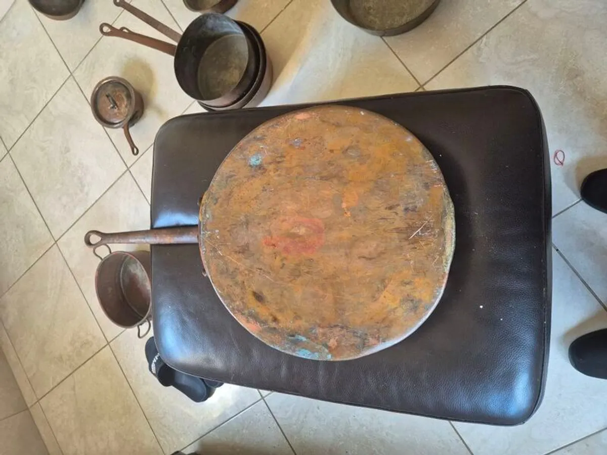 copper pots and pans - Image 2