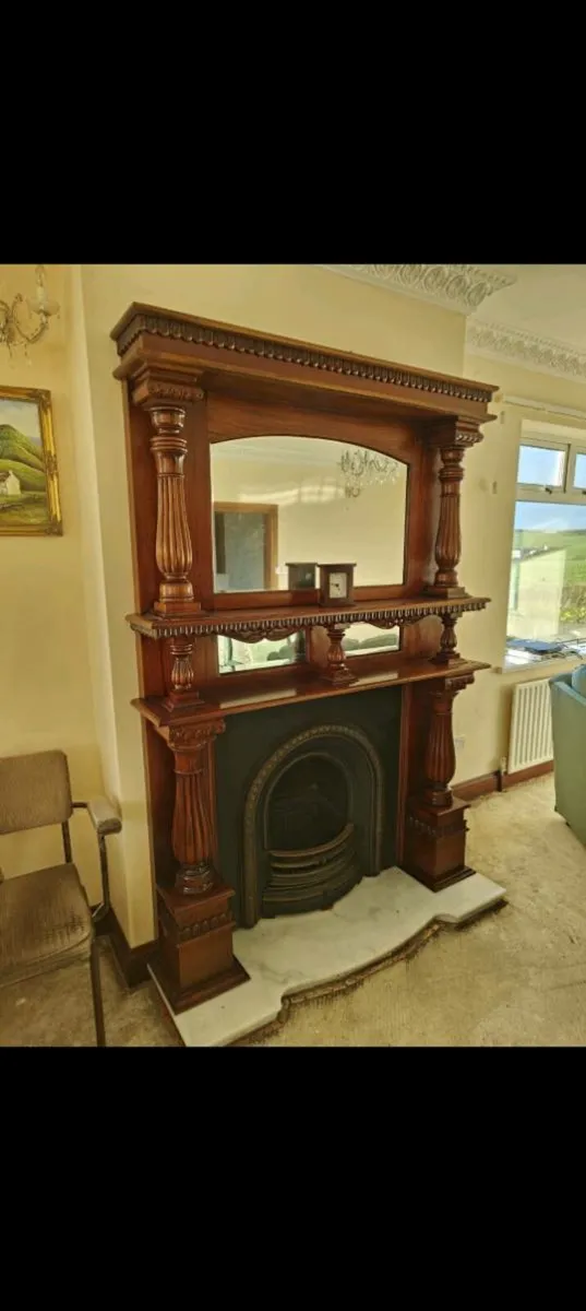 Mahogany fireplace - Image 2