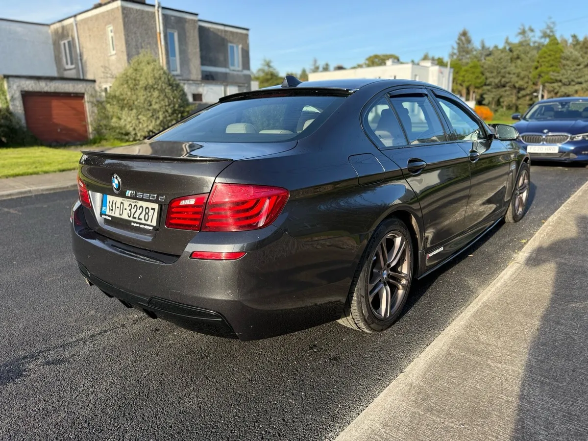 BMW 520d M Sport, 2014, 8 spd. auto, grey metalli - Image 2