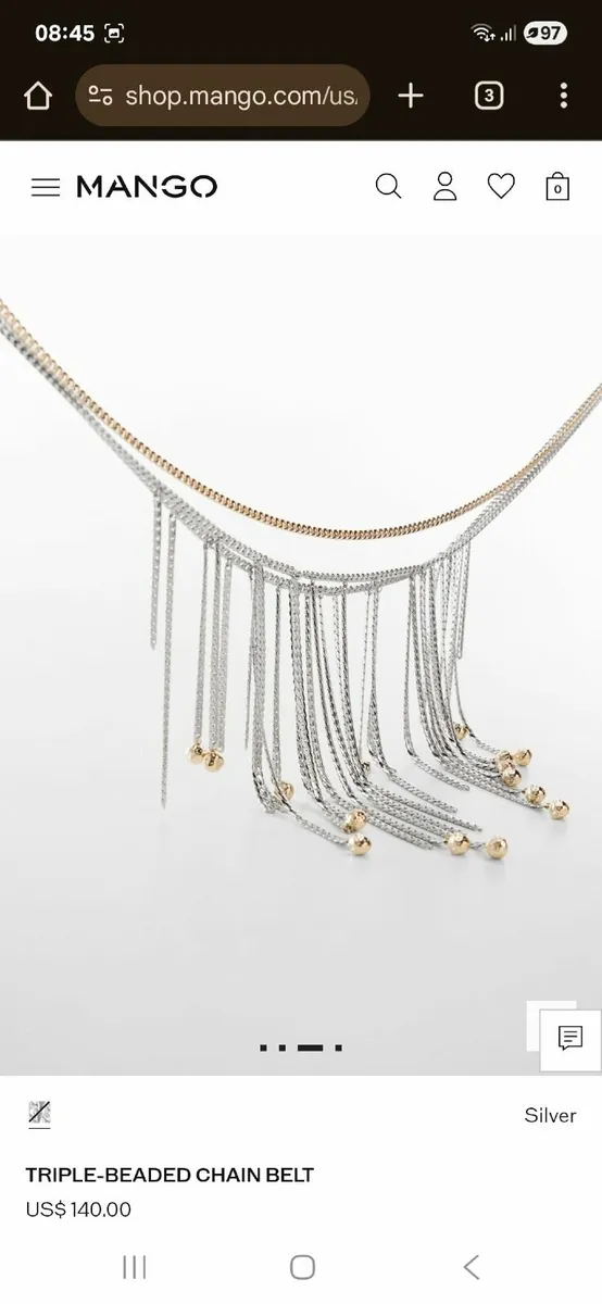 Victoria Beckham x Mango Belt - Image 1