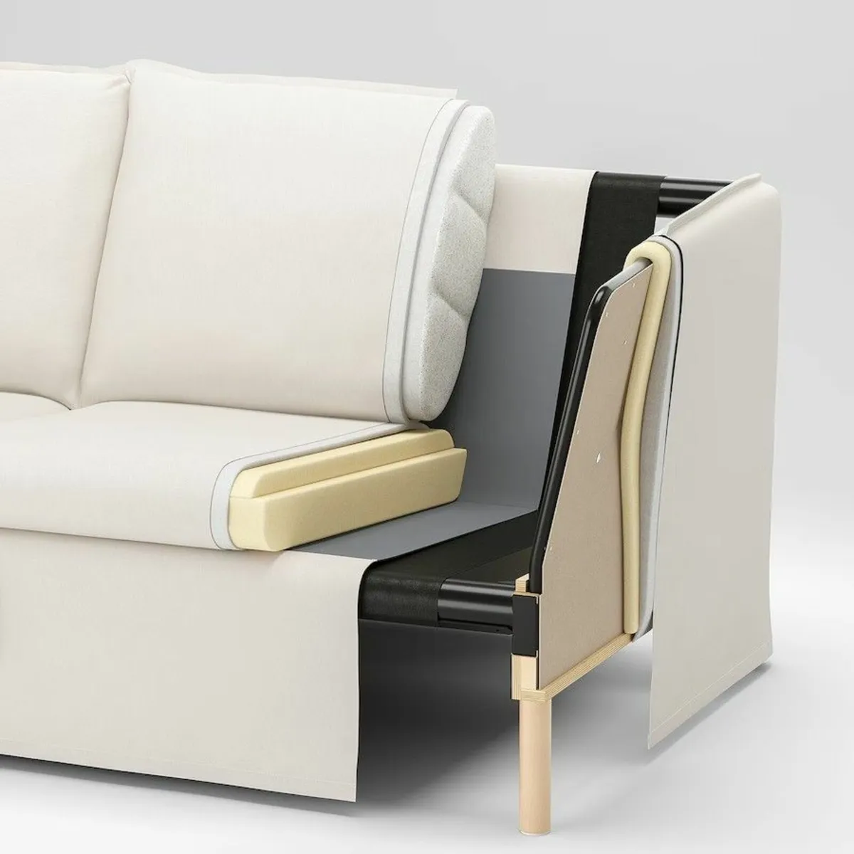 IKEA 3-seat sofa brand new - Image 4