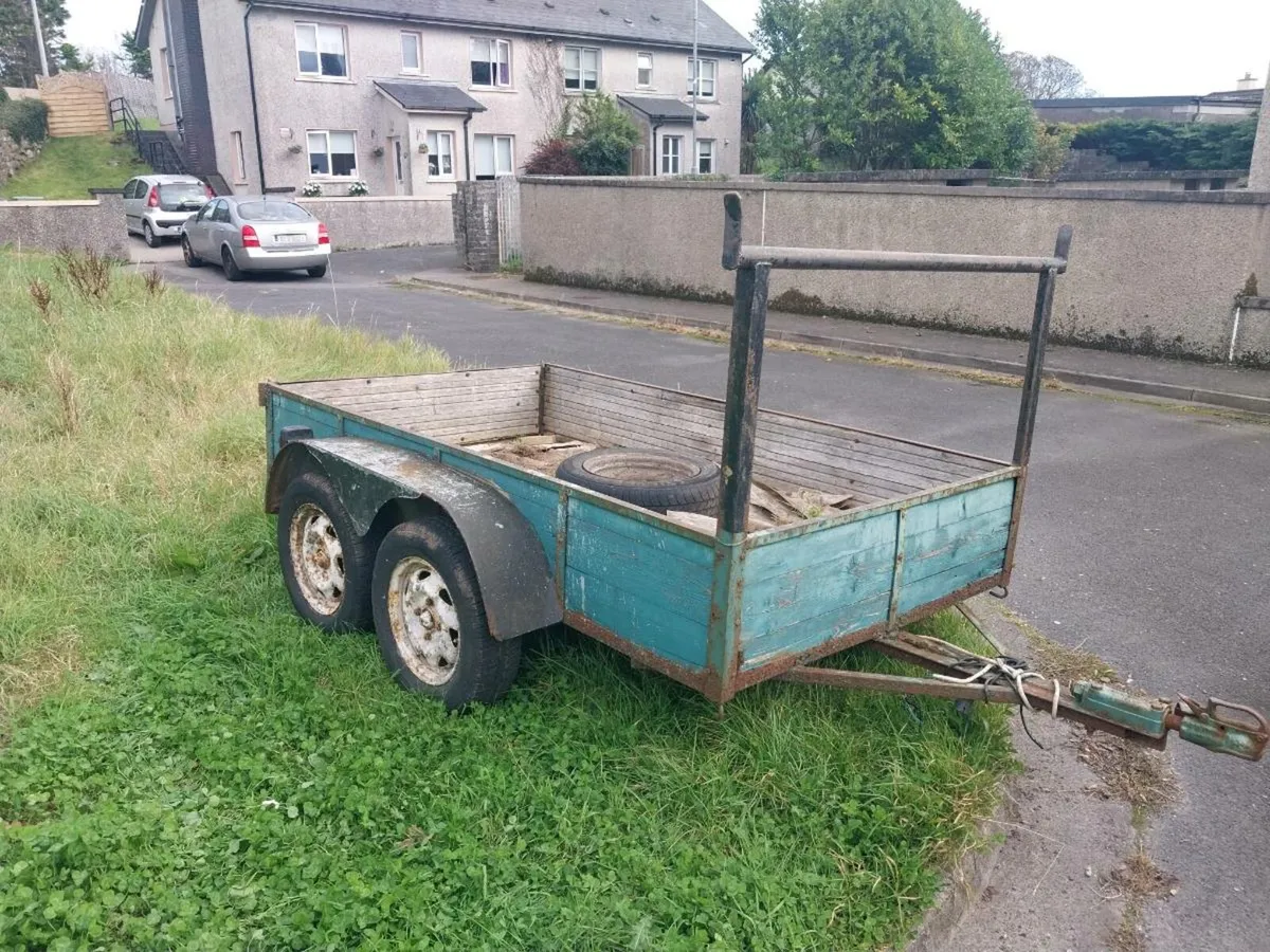8 by 4 car trailer - Image 1