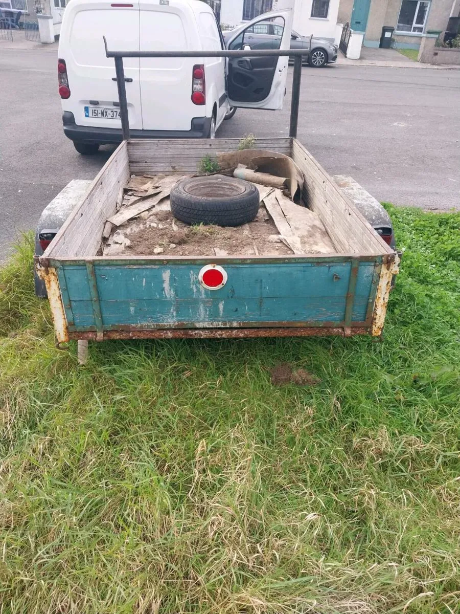 8 by 4 car trailer - Image 2