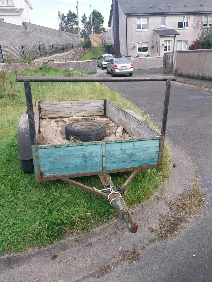 8 by 4 car trailer - Image 4
