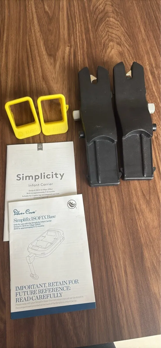 Silver Cross Simplicity car seat & isofix base - Image 4
