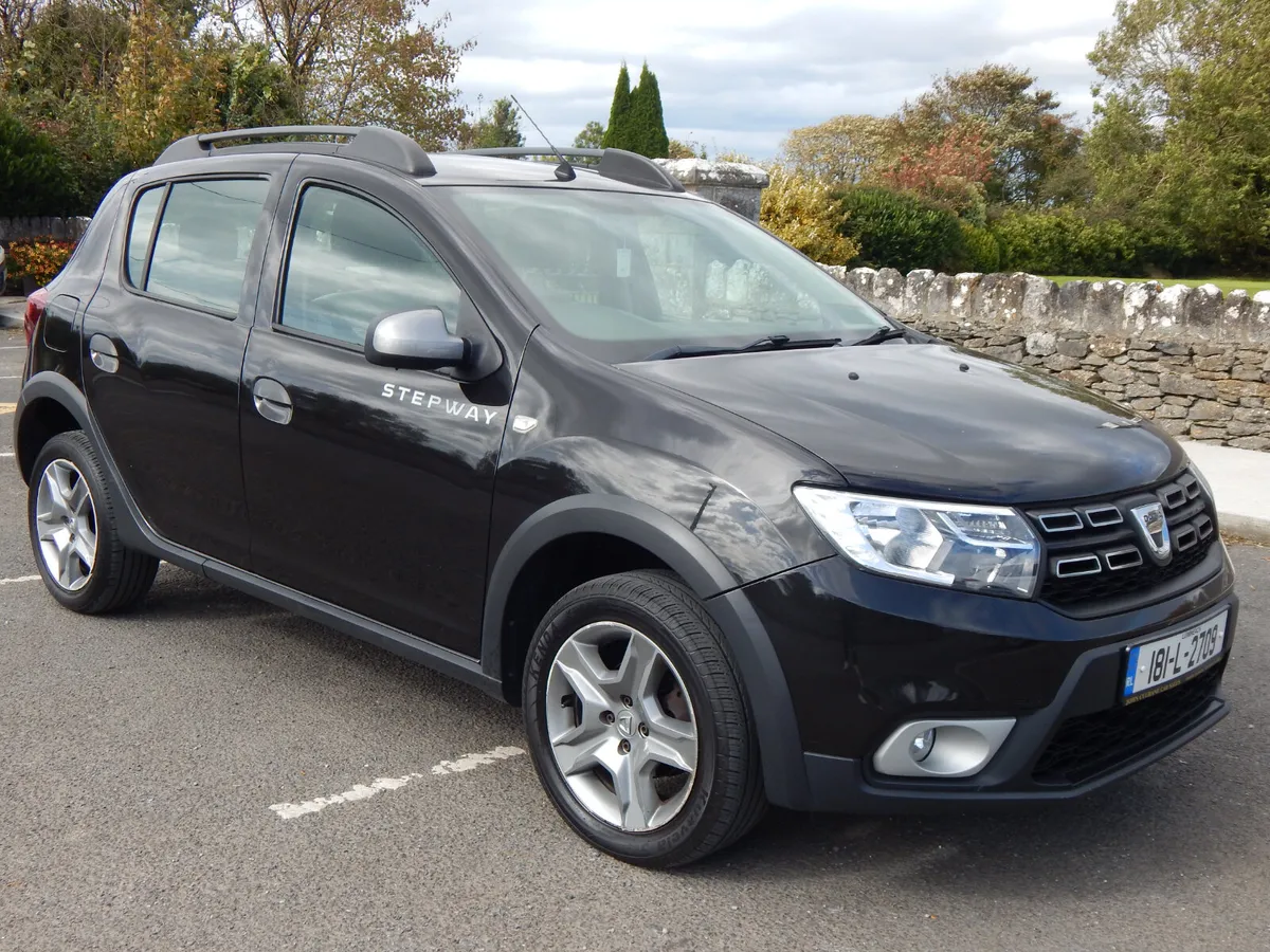 2018 Dacia Sandero Stepway 1.5Dci 1 Owner NCT 3/26 - Image 1