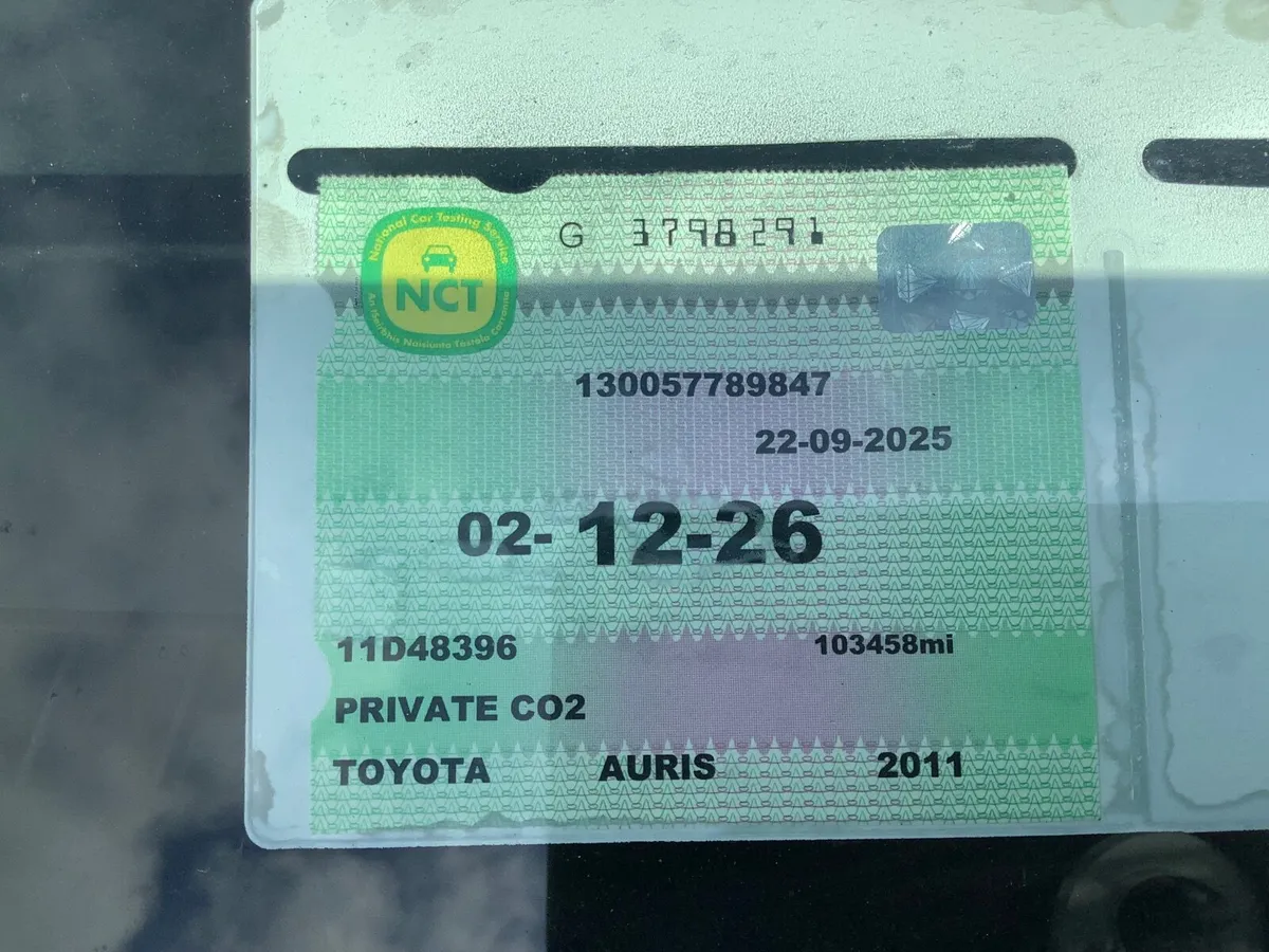 11 Toyota Auris 1.3 petrol..€280 tax.NCT 12/2026!! - Image 3