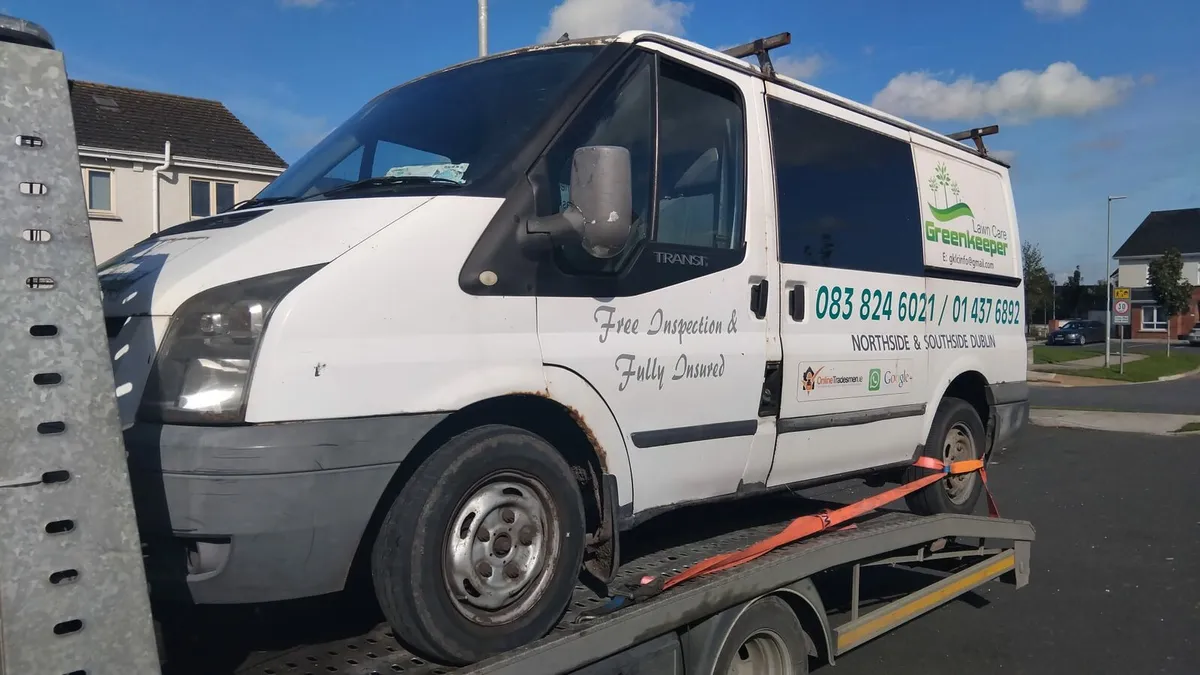 2009 ford transit 2.2 tdci 5 speed 3 seater van - Image 2