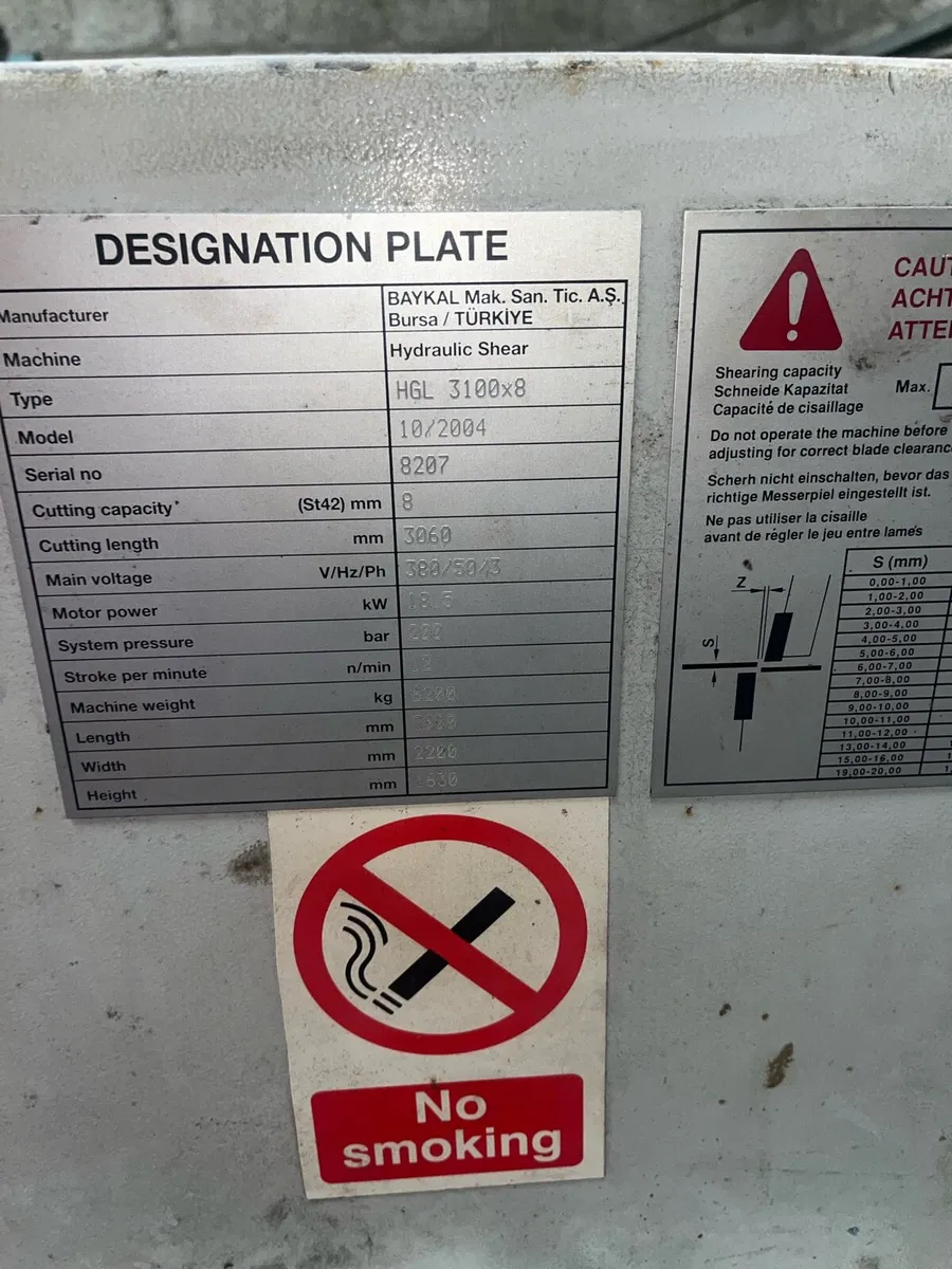 Press brake & Guillotine - Image 3