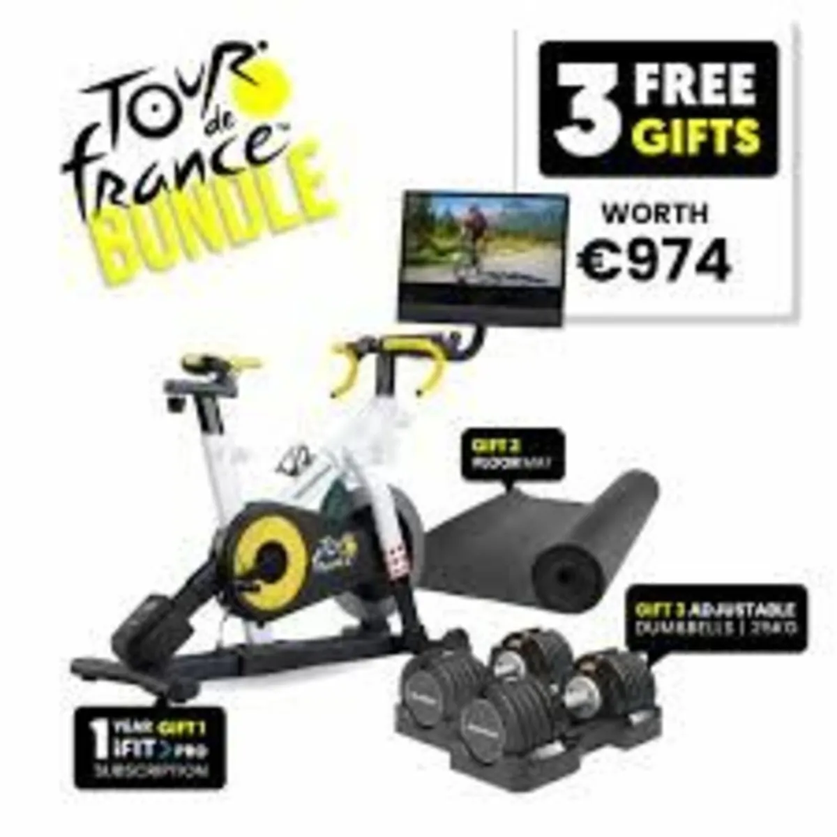Nordictrack Tour De France Bike Bundle Deal - Image 1