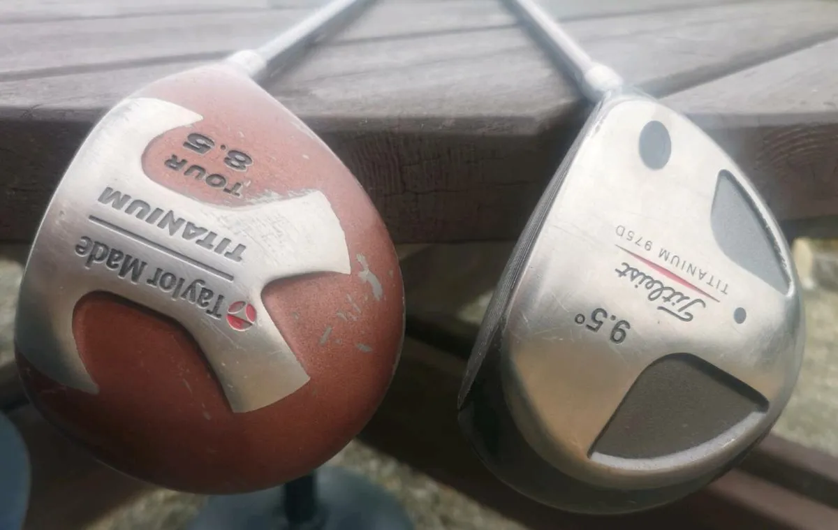 Taylormade 8.5*  Stiff or Titleist 9.5* Reg driver - Image 1