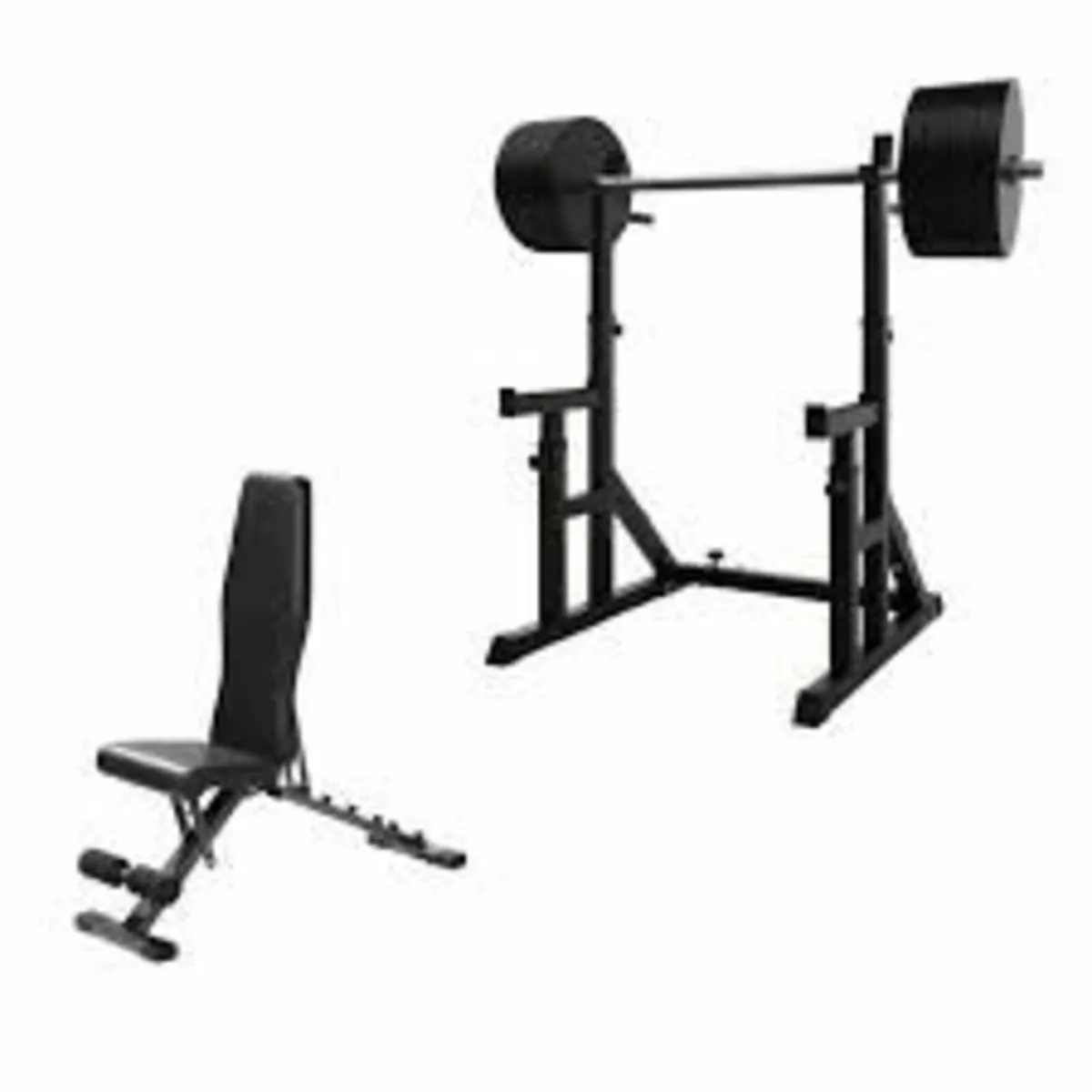 Adjustable Squat Stand Bundle-Free Delivery