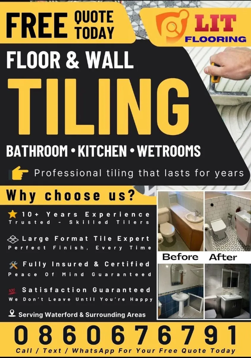 Tiler Available Waterford and Surrounding areas - Image 4