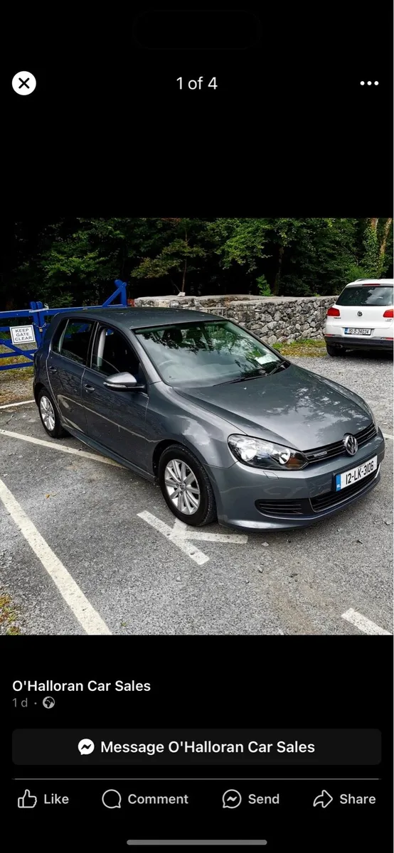 2012 Volkswagen Golf Bluemotion - Image 1