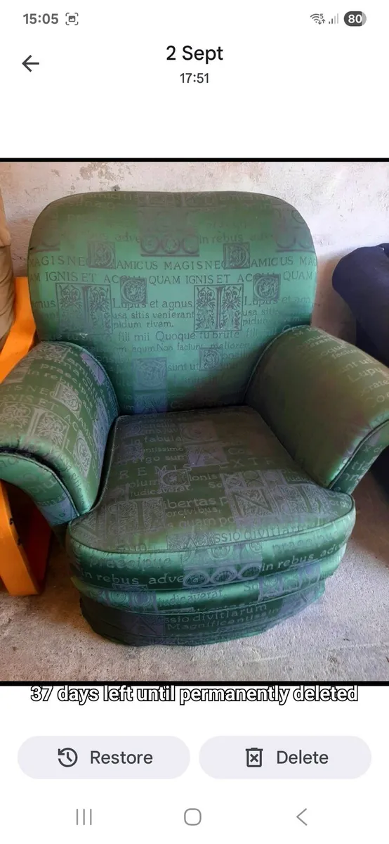 2 armchairs - Image 1
