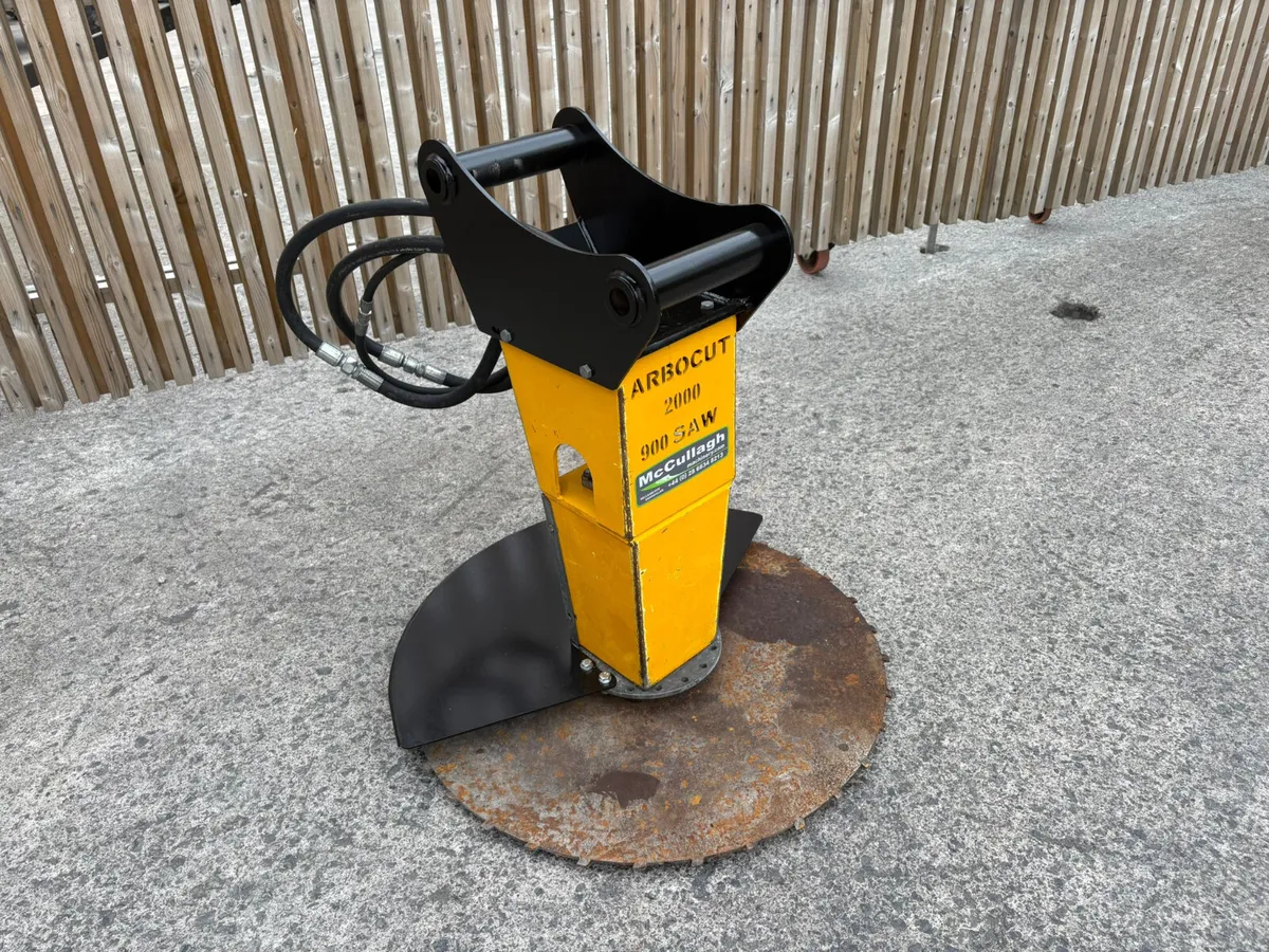 Used Arbocut Saw to suit 10-17 Tonne Digger - Image 3