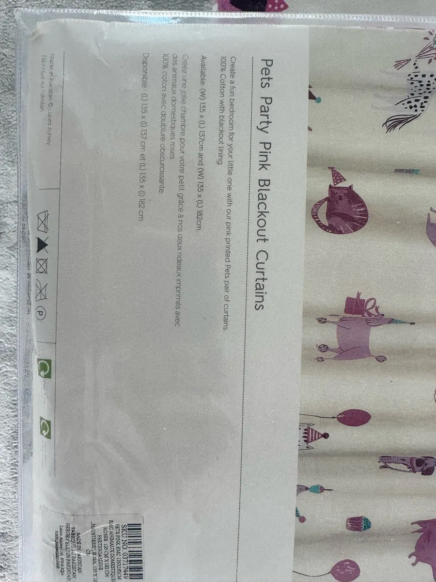 Kids room blackout curtains new - Image 3