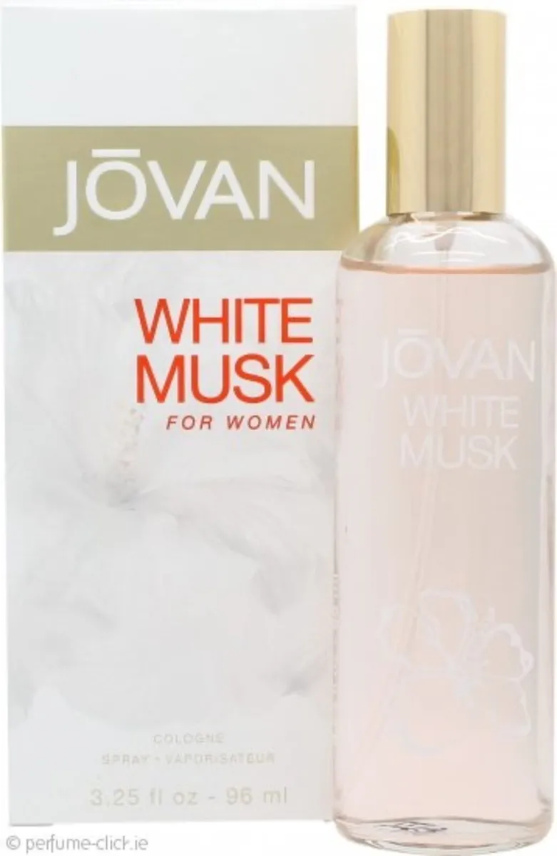 Jovan white musk perfume