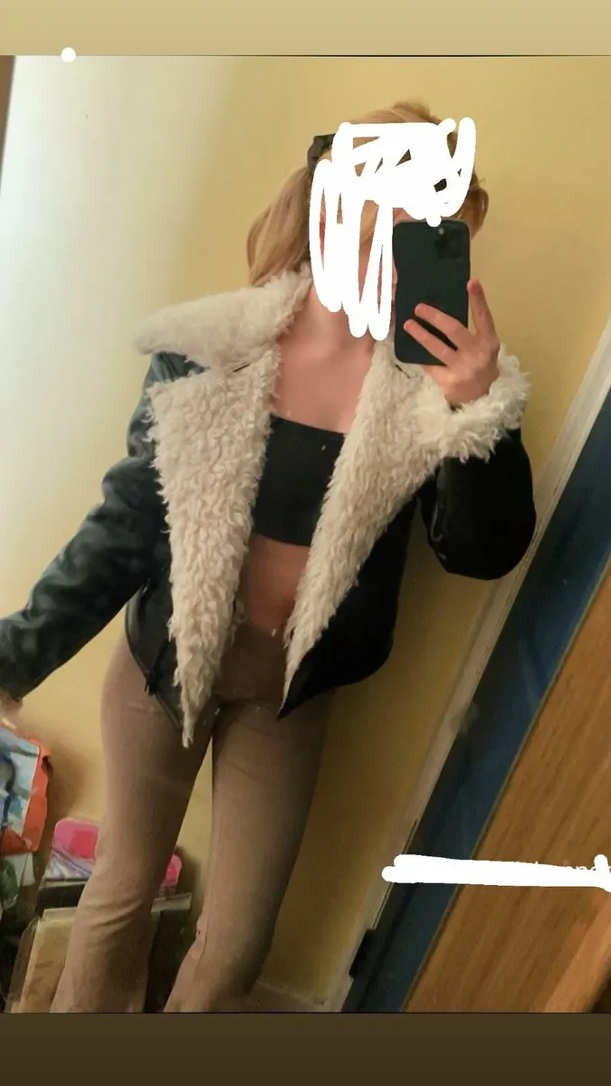 Faux fur jacket - Image 1