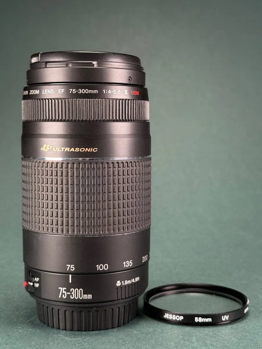 Canon EF 75-300mm f/4-5.6 III USM lens - Image 1