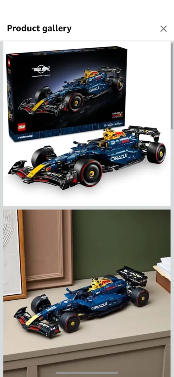 Lego Technic Red Bull car *brand new still sealed* - Image 1