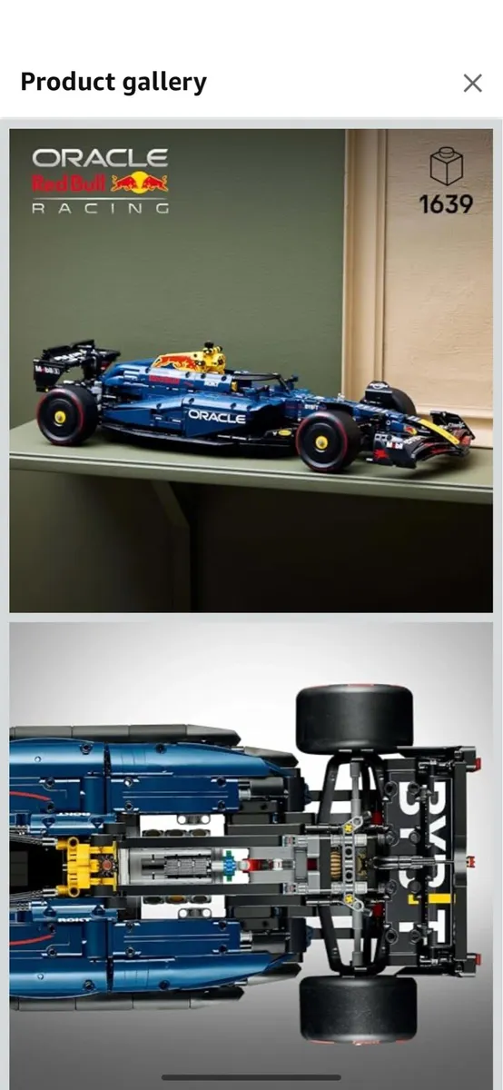 Lego Technic Red Bull car *brand new still sealed* - Image 3