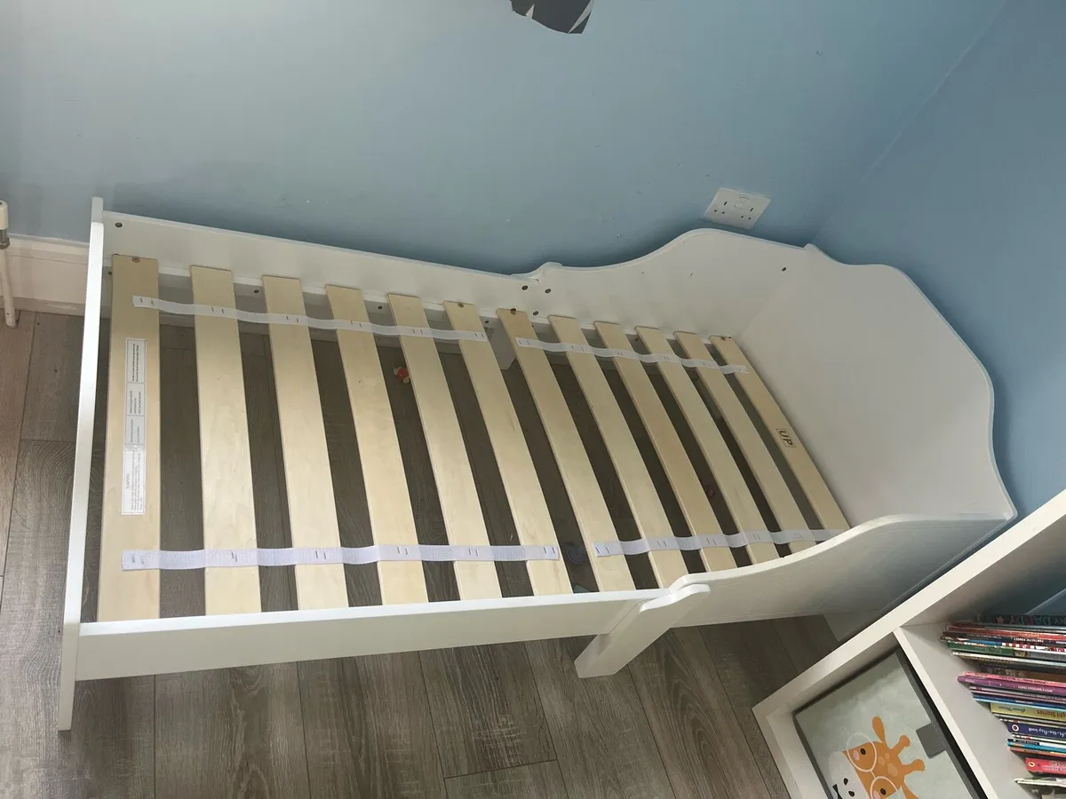 Toddler Bed & Mattress - Image 2