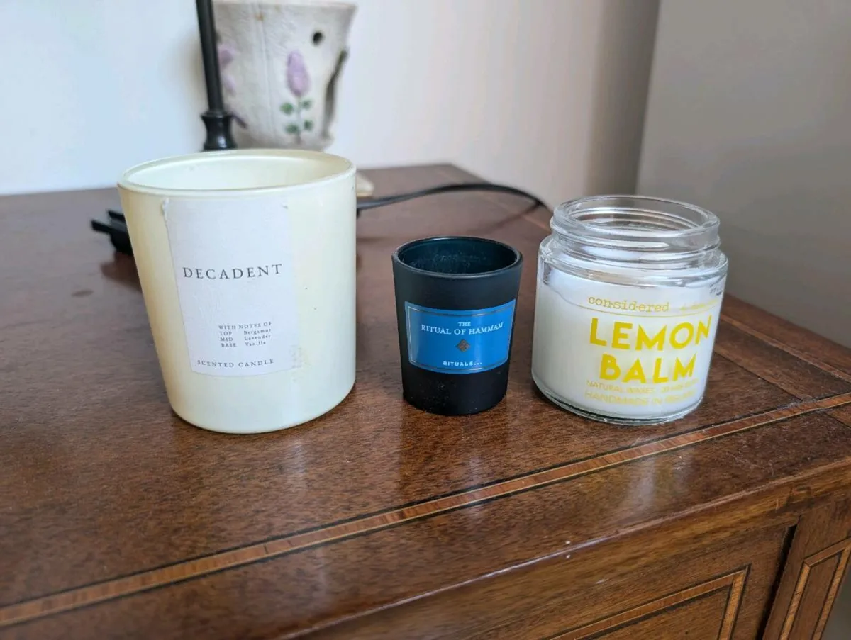 Candle holder & candles - Image 4