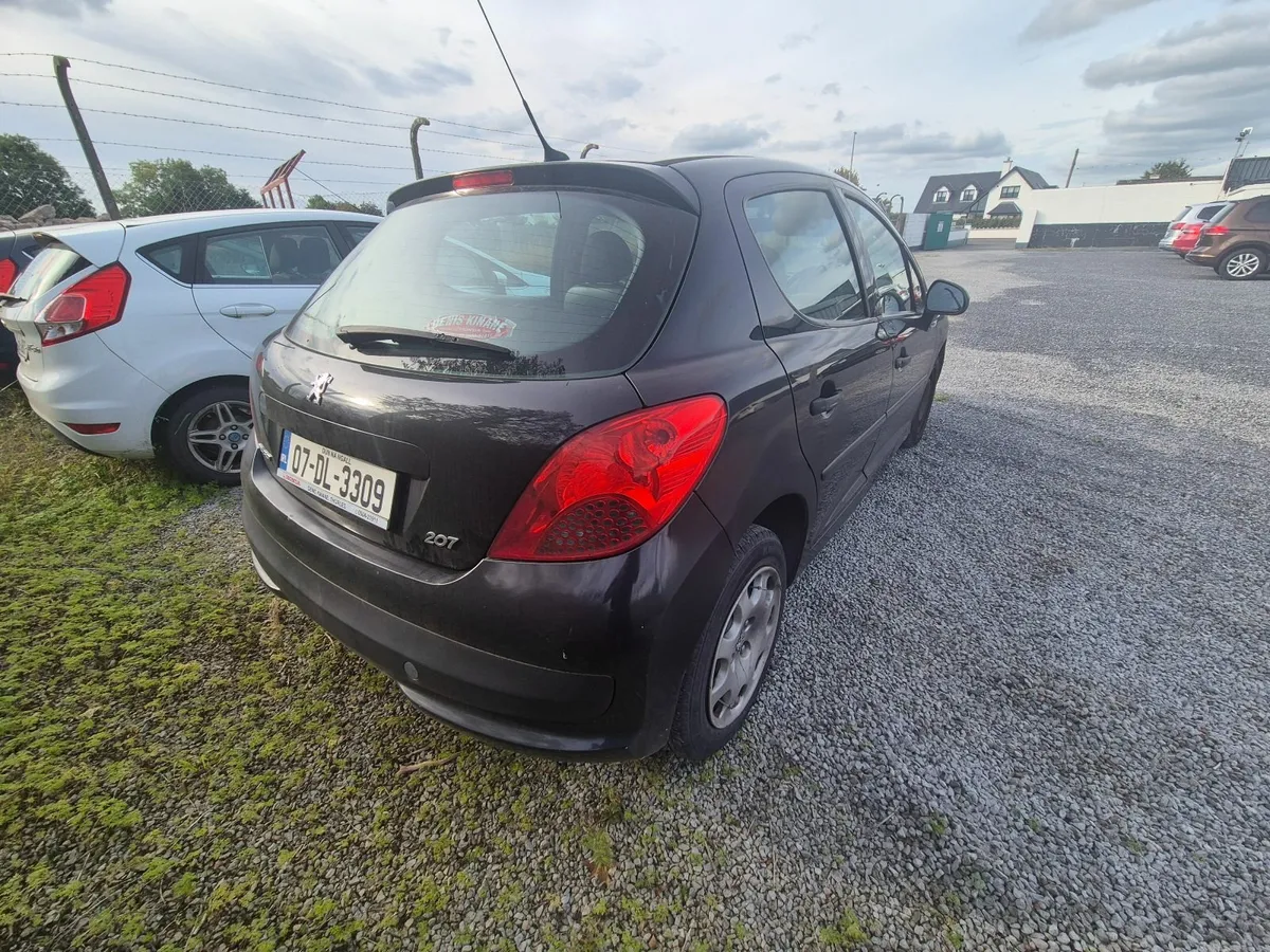 Peugeot 207 2007. New nct  07/26 - Image 3
