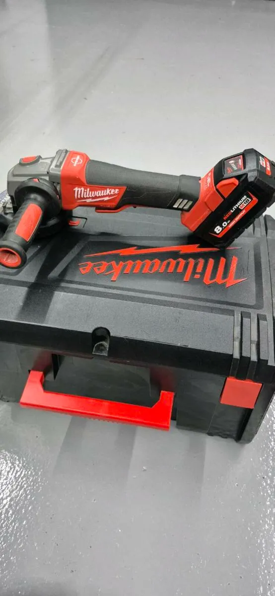 Milwaukee fuel brushless grinder - Image 1
