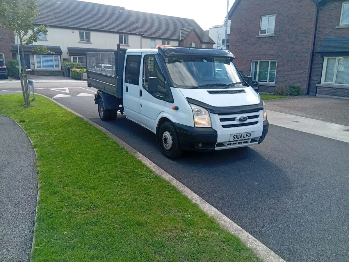 2014 Ford transit tipper - Image 1
